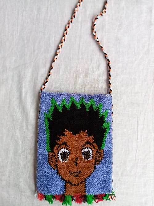 Gon Freecss Embroidery Bag