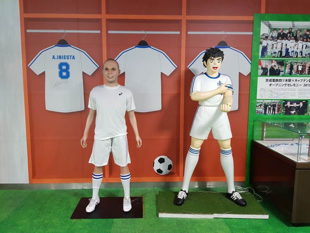 The Famous Captain Tsubasa Bronze Statues in Japan