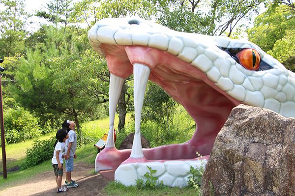 Anime & Manga Theme Parks in Japan you need to Visit: head of a snake