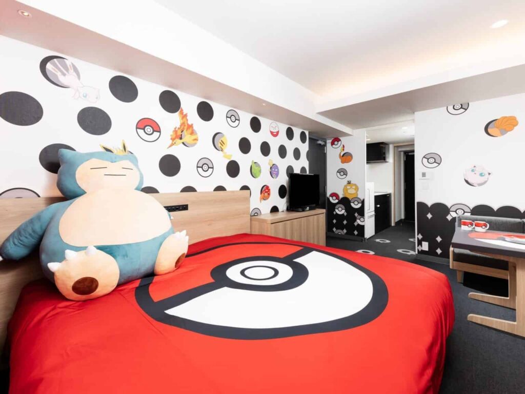 Pokemon room hotel