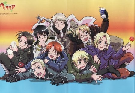 Hetalia: Axis Powers: Top Popular forbidden anime around the world