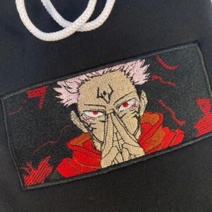 Sukuna Anime Embroidery