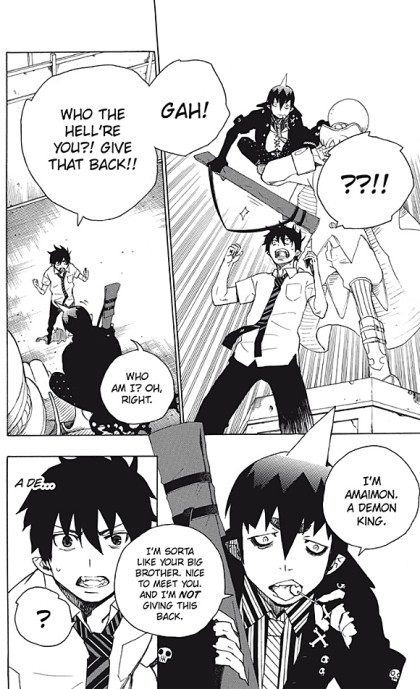 blue exorcist scan