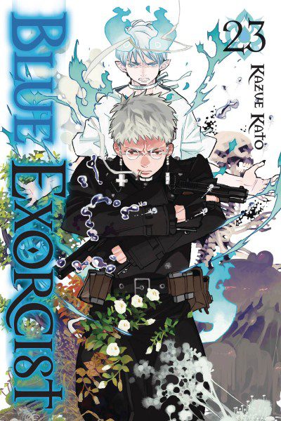 blue exorcist vol 23 cover