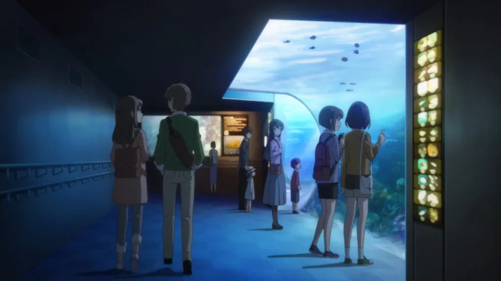 Enoshima Aquarium - Rascal Does Not Dream of bunny girl senpai real life locations