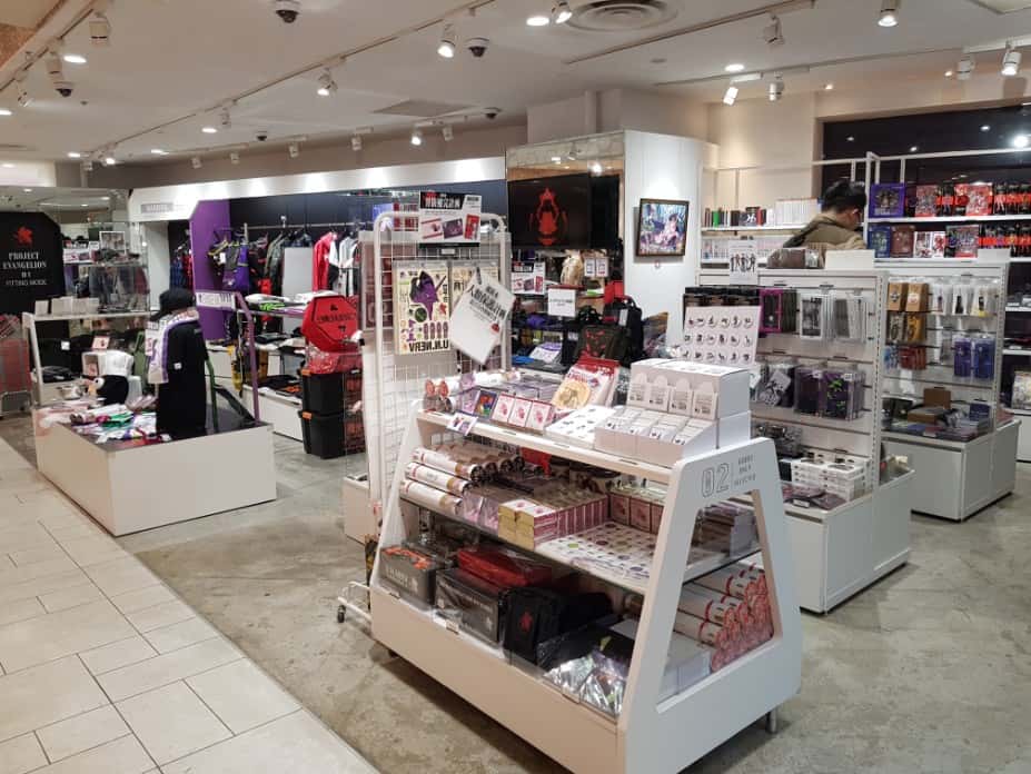  Neon Genesis Evangelion store in Ikebukuro