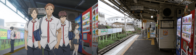 The Shichirigahama Station - Rascal Does Not Dream of bunny girl senpai real life locations