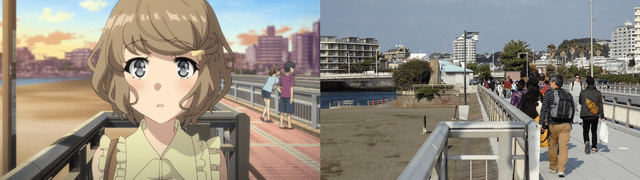 the Benten Bridge - Rascal Does Not Dream of bunny girl senpai real life locations