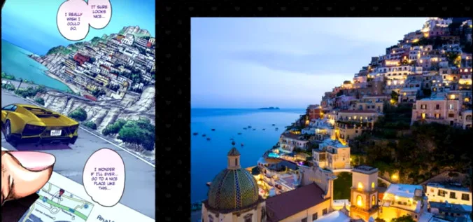 Amalfi Coast, Italy, Real Life Locations of Jojo's Bizarre Adventure