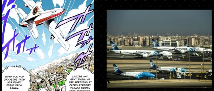 The Ultimate Guide to the Real Life Locations of Jojo's Bizarre Adventure , Cairo Airport