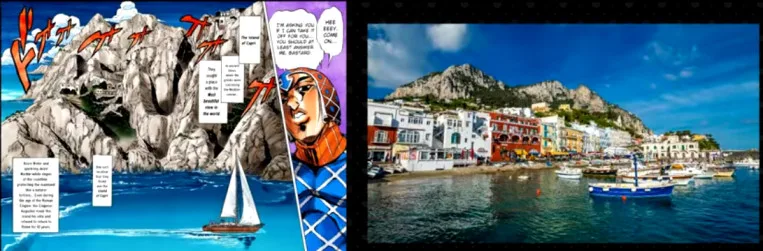 The Ultimate Guide to the Real Life Locations of Jojo's Bizarre Adventure , Capri