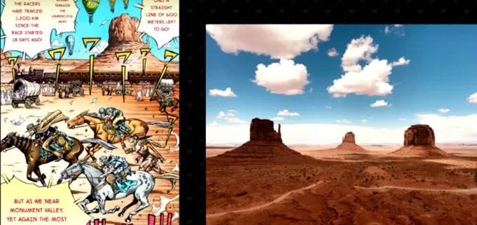 The Ultimate Guide to the Real Life Locations of Jojo's Bizarre Adventure, Monument Valley