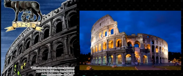 The Ultimate Guide to the Real Life Locations of Jojo's Bizarre Adventure , Roman Colosseum