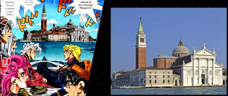 The Ultimate Guide to the Real Life Locations of Jojo's Bizarre Adventure , San Giorgi Maggiore