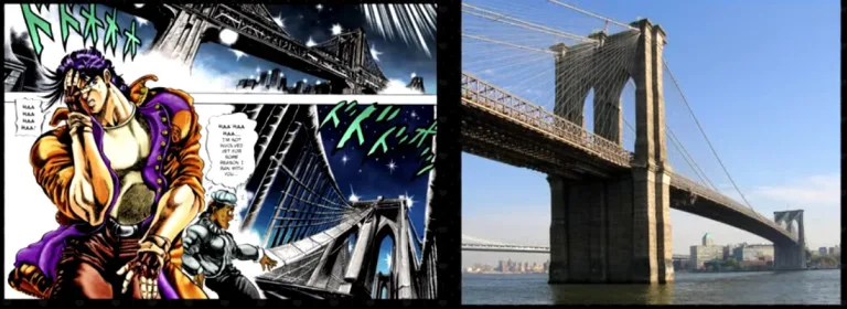 Brooklyn Bridge, Real Life Locations of Jojo's Bizarre Adventure