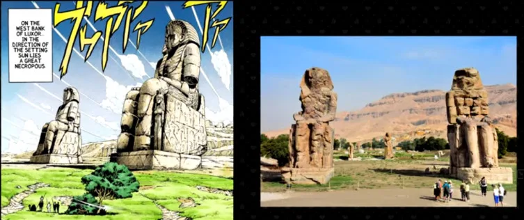 The Ultimate Guide to the Real Life Locations of Jojo's Bizarre Adventure , Colossi of Memron