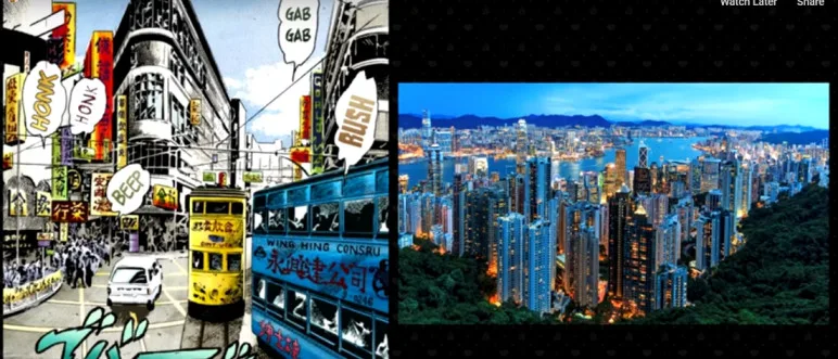 HongKong, China, Locations of Jojo's Bizarre Adventure