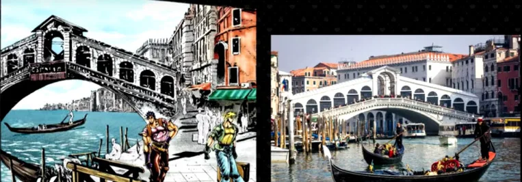 Rialto Bridge, Real Life Locations of Jojo's Bizarre Adventure