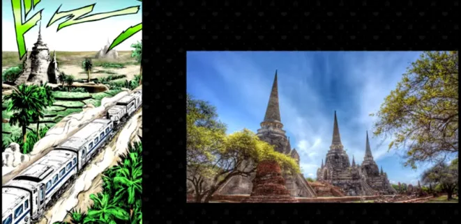 The Ultimate Guide to the Real Life Locations of Jojo's Bizarre Adventure , Wat Phra Si Samphet(Thailand)