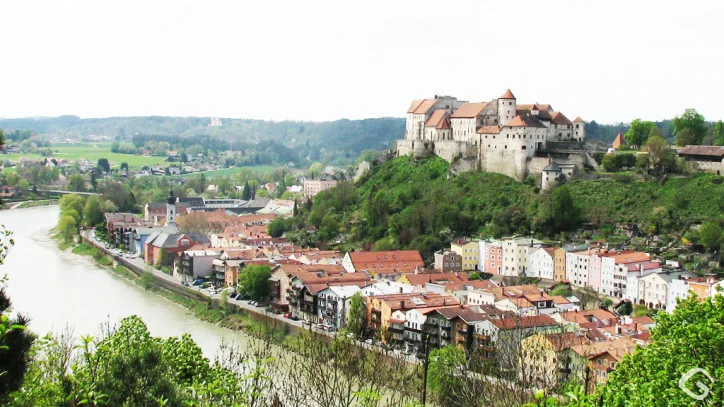 Burghausen in Germany - Shingeki no Kyojin Real-life locations