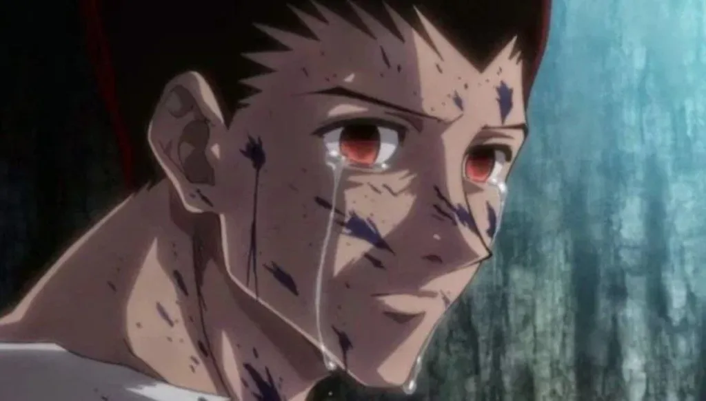 Gon, crying as an adult.
Questions about Hunter x Hunter