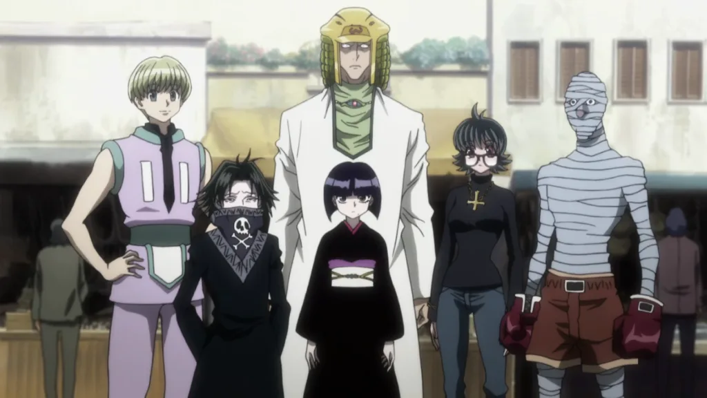 The Phantom Troupe Vs. The Chimera Ants