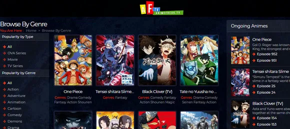 Cool Websites Like 9anime You Will Love as a Streamer: AnimeFreak