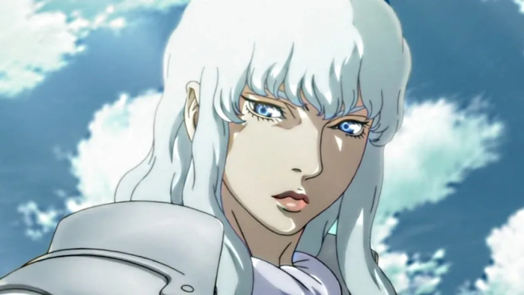 Best Anime Boys With White Hair Ranked - Griffith - Berserk