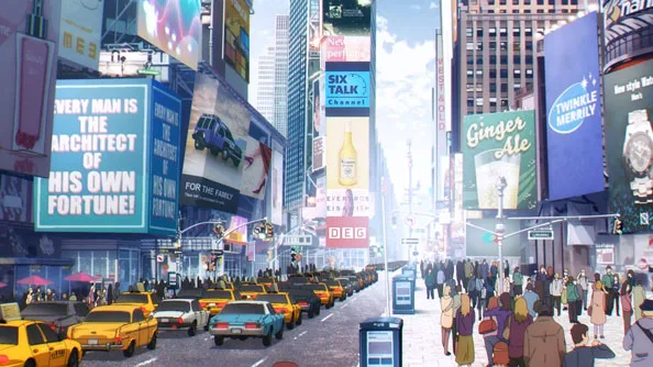 Anime Real Life Locations in the USA - Takt Op. Destiny - New York