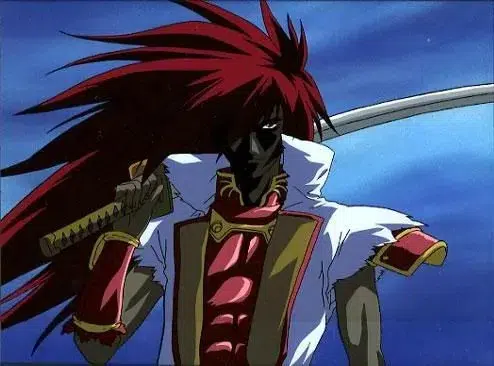 Demon Eyes Kyo from Samurai Deeper Kyo - best anime characters with red hair