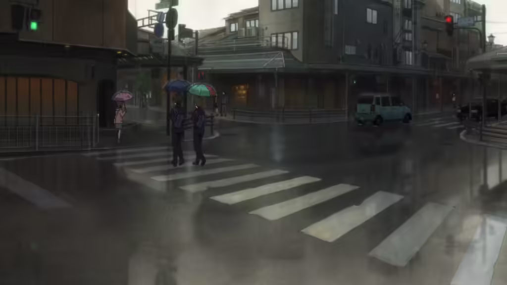 The Kajibashi crossing - The Ultimate Guide to Hyouka Real life Locations