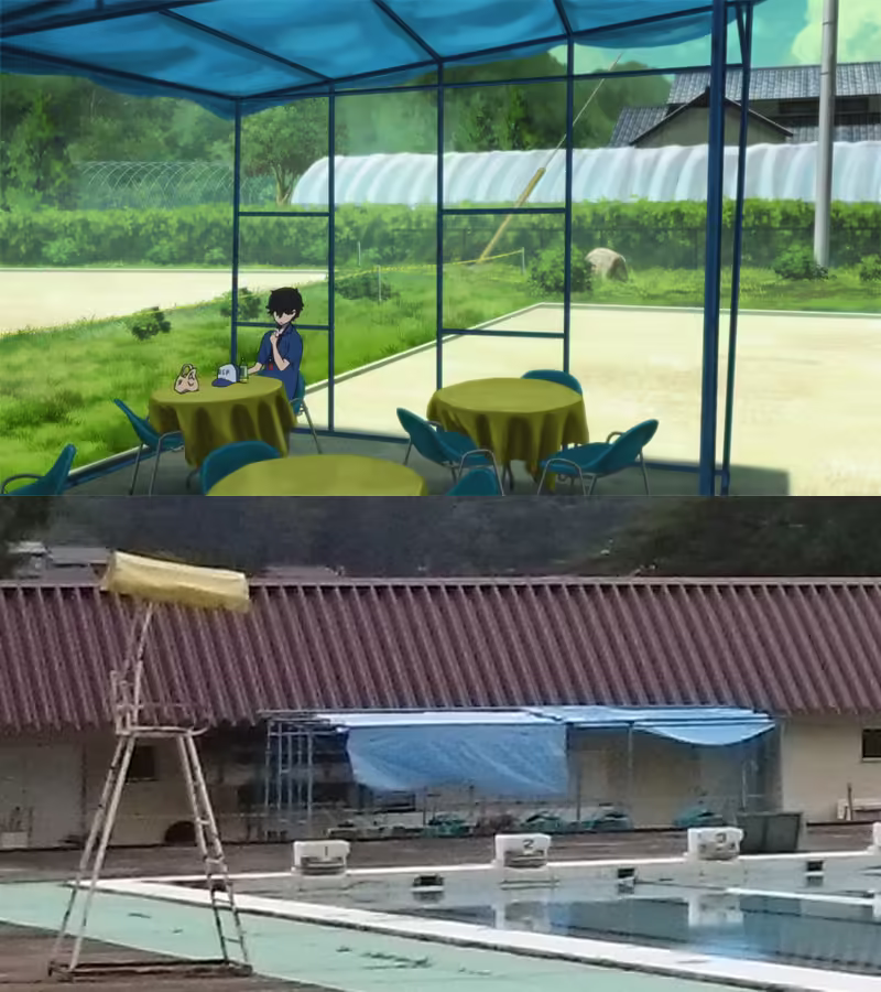Takayama Public Swimming Pool - The Ultimate Guide to Hyouka Real life Locations