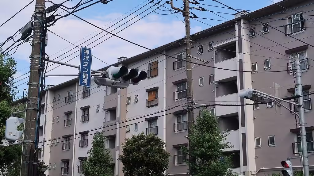 Roads within Tajima Housing Complex - Yofukashi no Uta Real life Locations in Japan