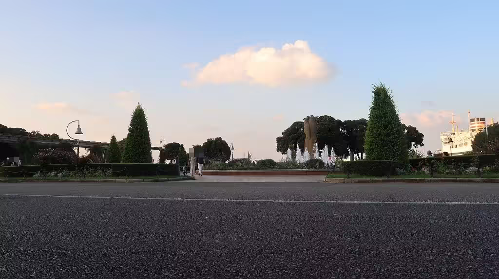 Yamashita Park - Yofukashi no Uta Real life Locations in Japan