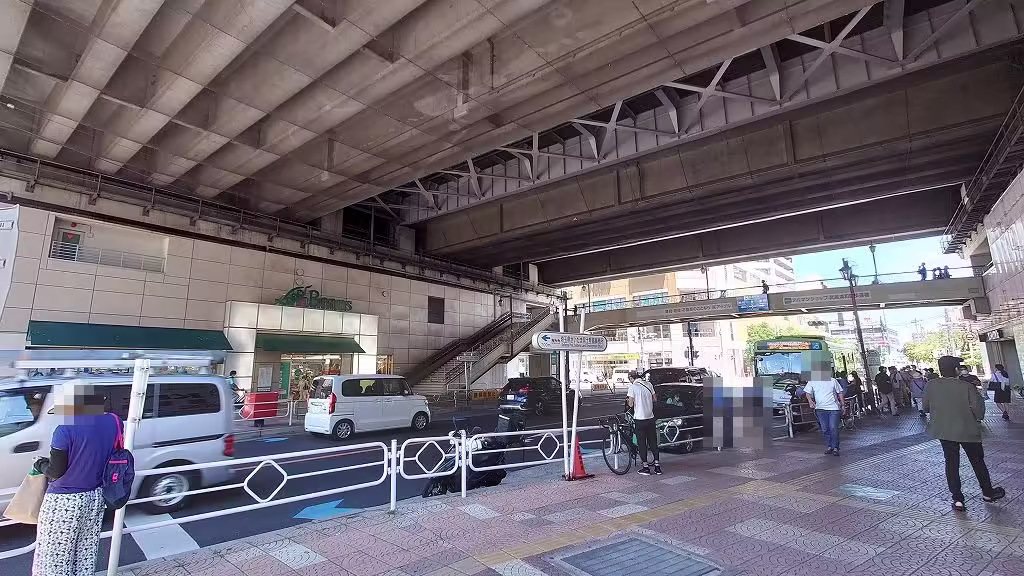 Near the south exit of Musashi-Urawa Station - Yofukashi no Uta Real life Locations in Japan