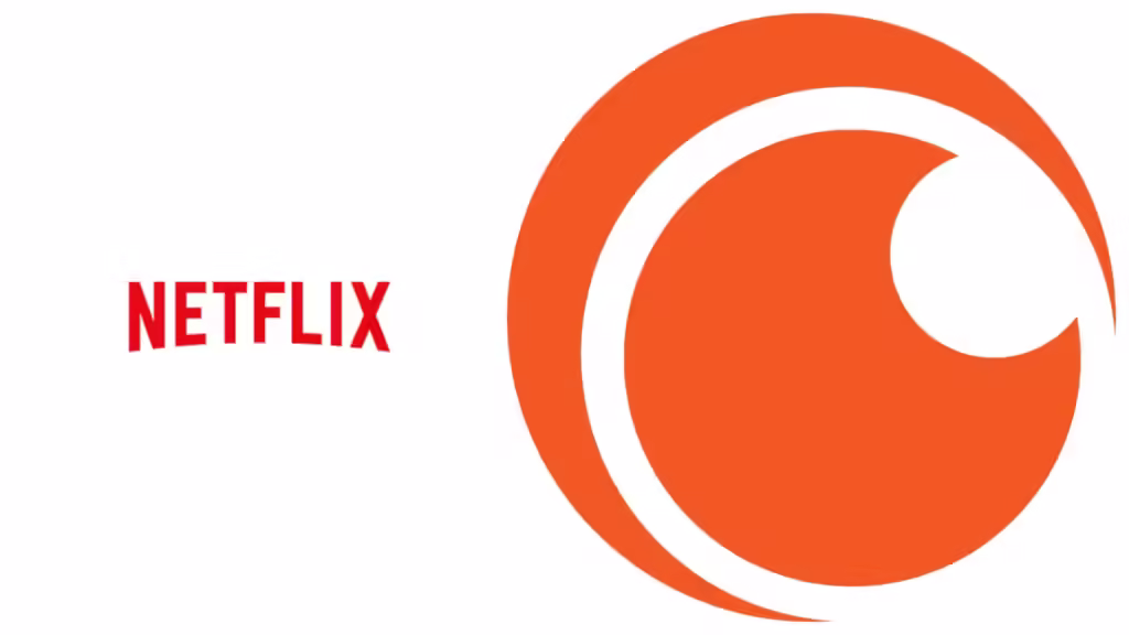 Netflix and Crunchyroll Logo