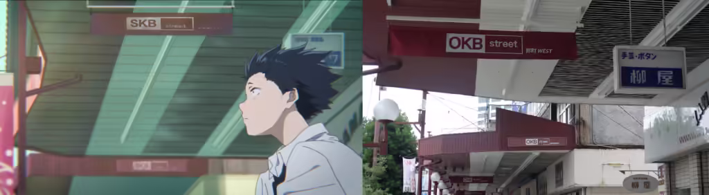 Ōgaki Station Road - A Silent Voice Anime Pilgrimage: Real-Life Locations Inspired by Koe no Katachi