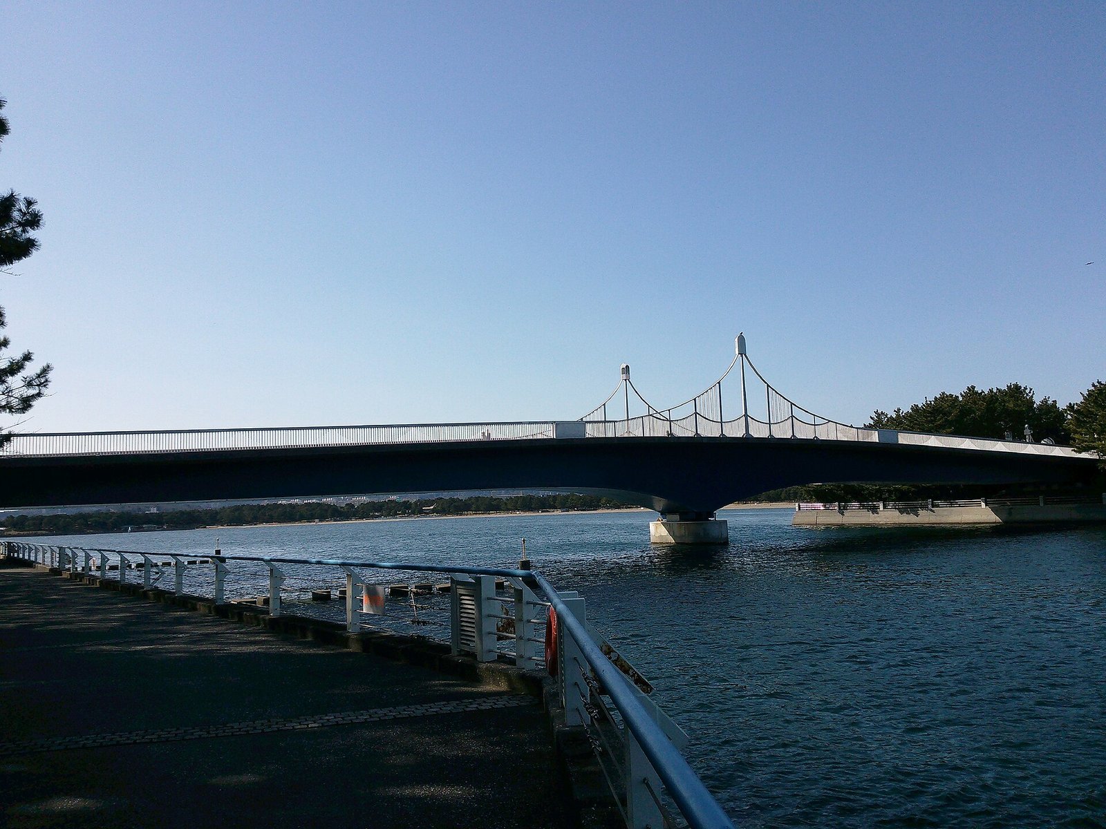Kanazawa Hakkei Ohashi bridge in Yokohama